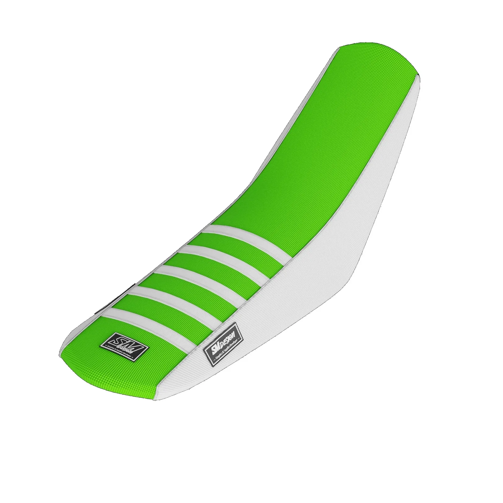 Capa de Banco Branca e Verde
