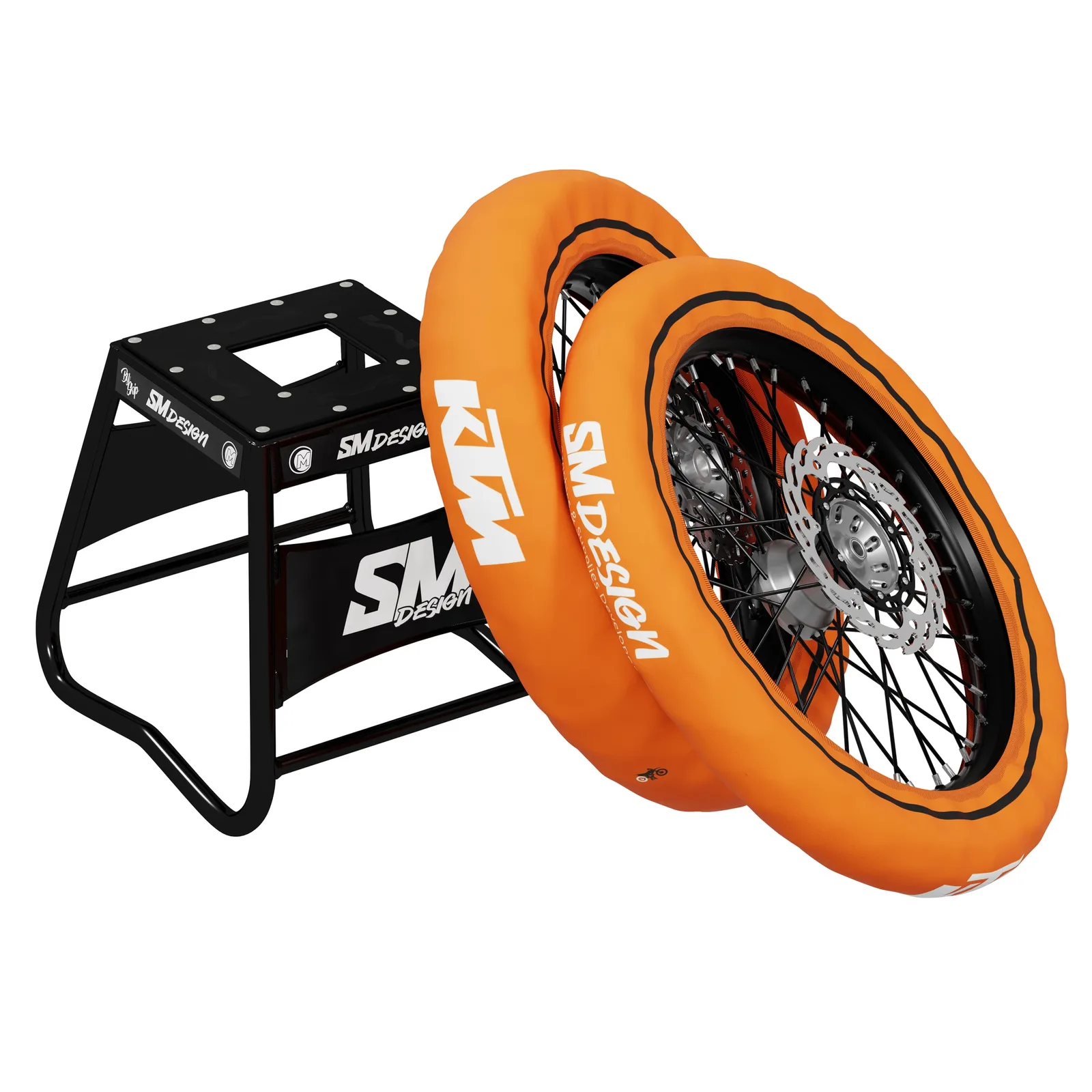Capa de Pneu KTM — Laranja