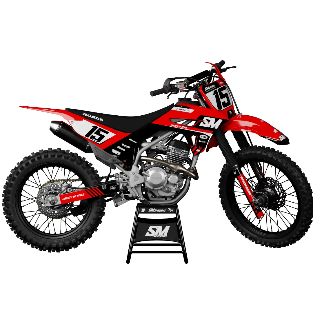 Kit Gráfico Honda 250F Biker R1DE #1