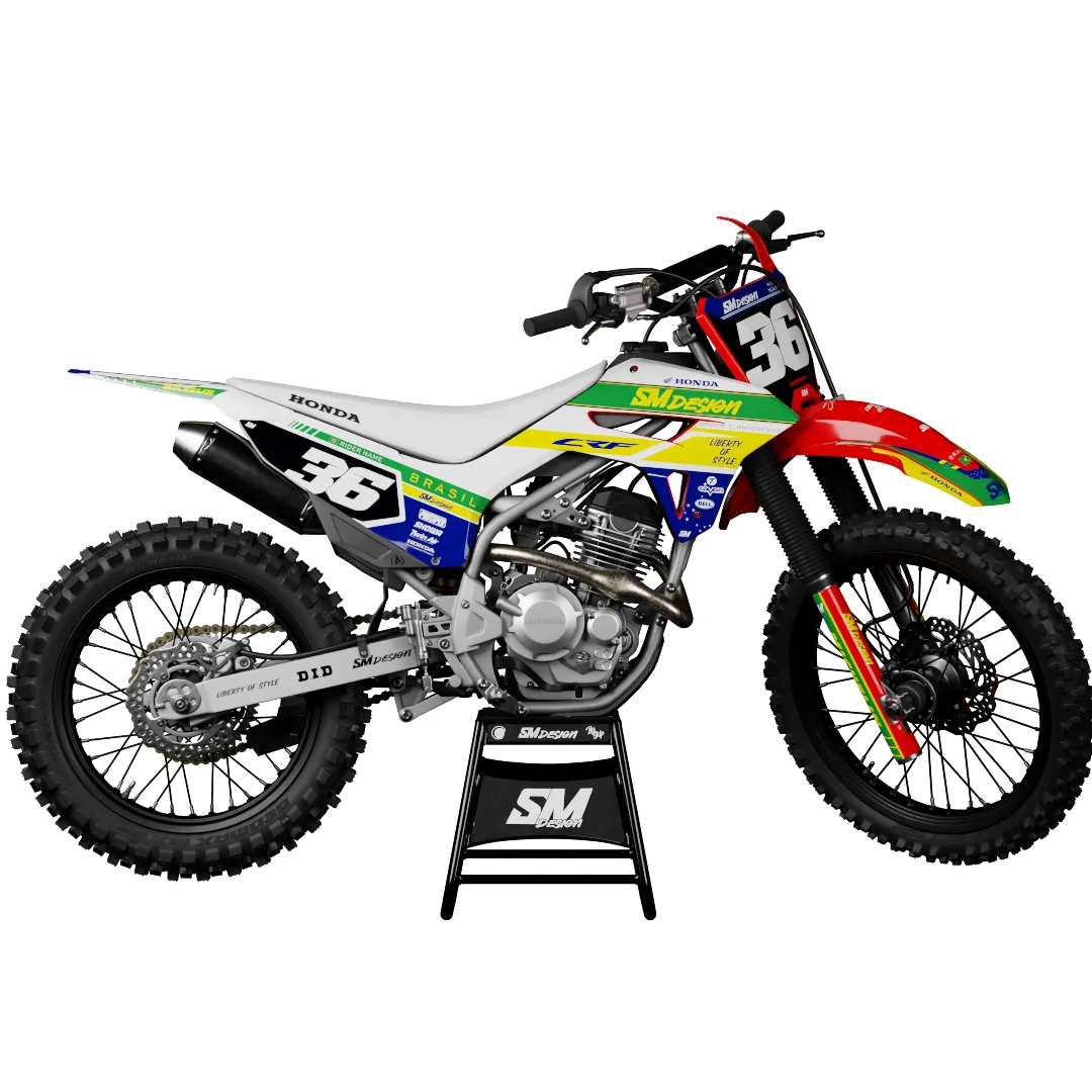Kit Gráfico Honda 250F Biker R1DE #8