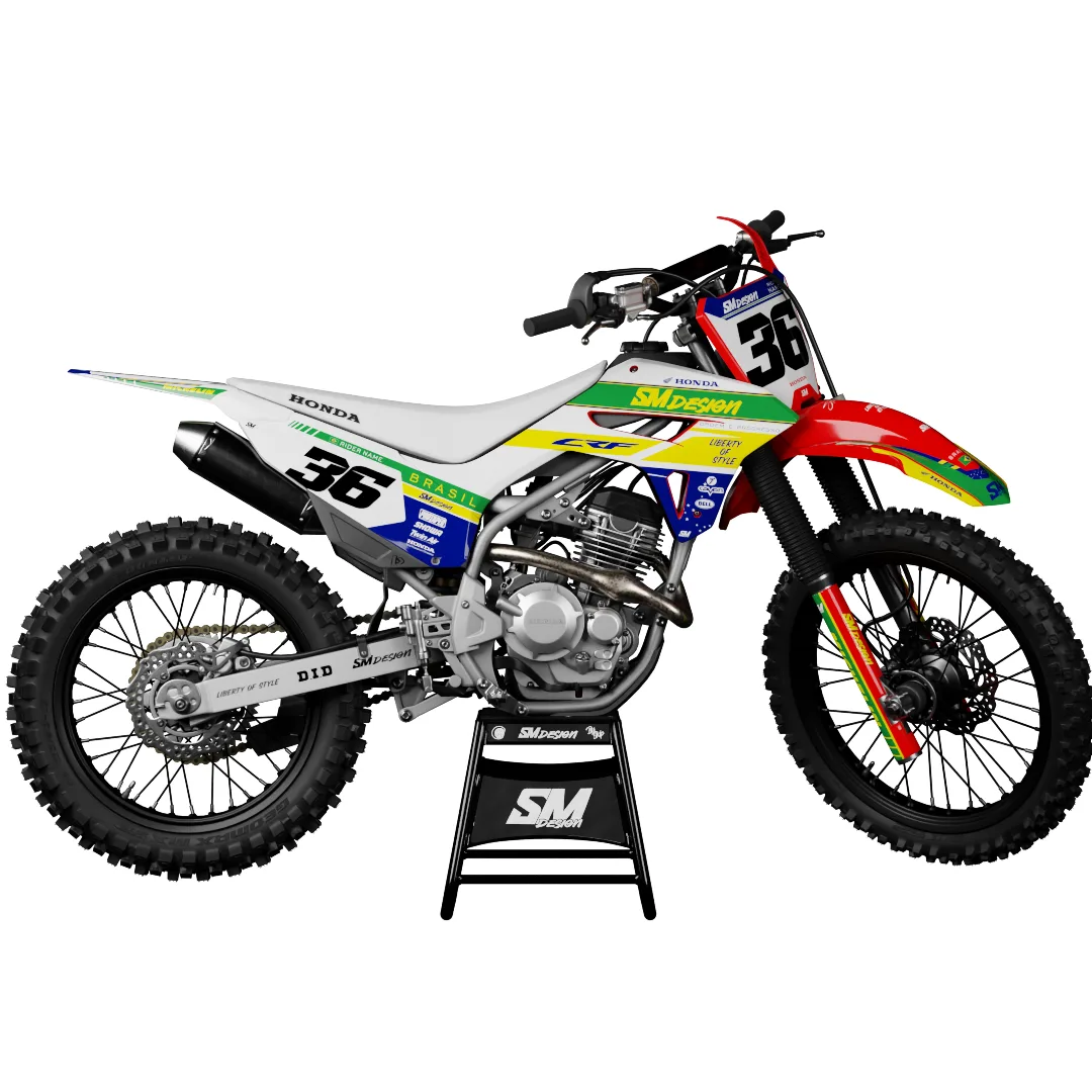 Kit Gráfico Honda 250F Biker R1DE #9