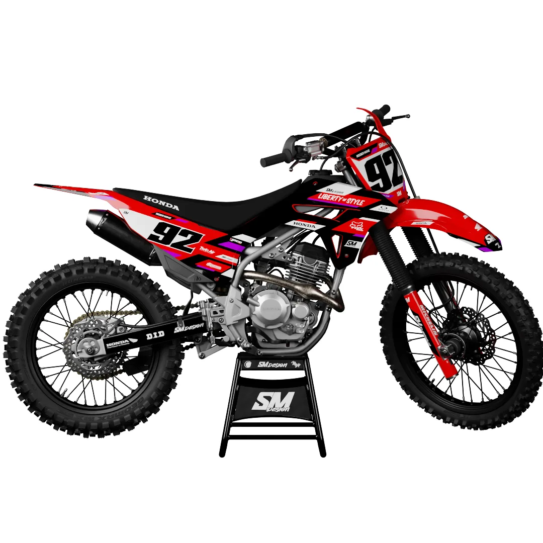 Kit Gráfico Honda 250F Biker R1DE #12