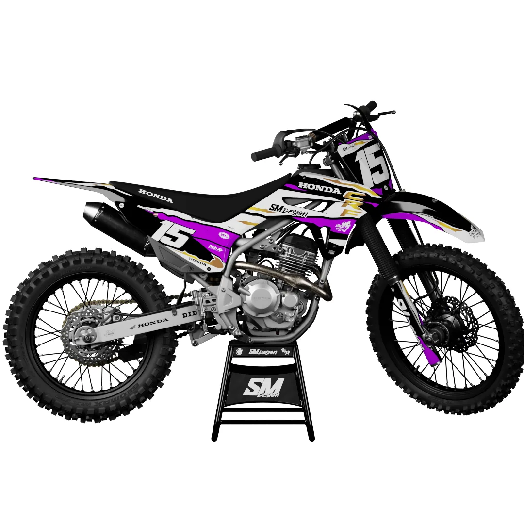Kit Gráfico Honda 250F Biker R1DE #41