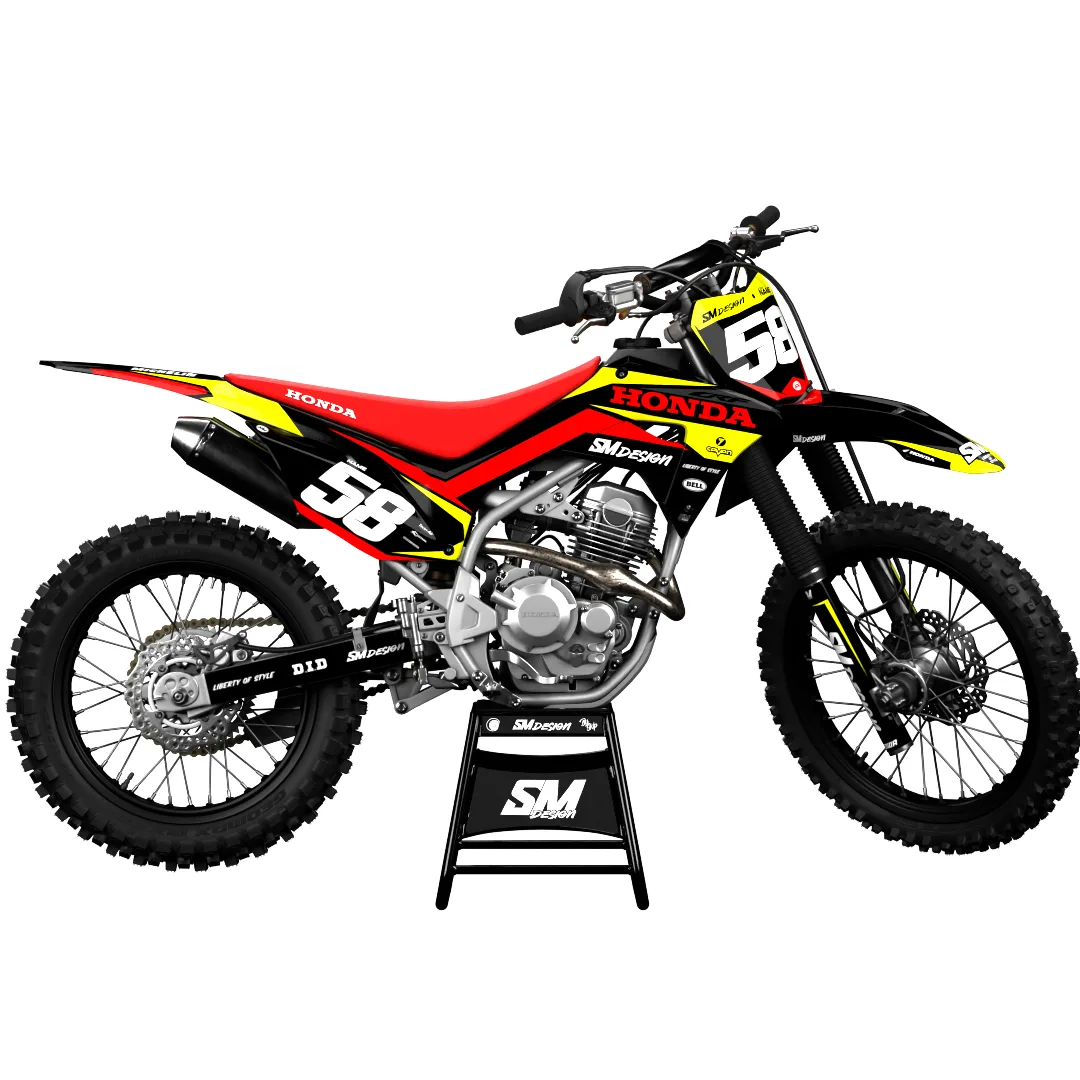 Kit Gráfico Honda 250F Stock #4