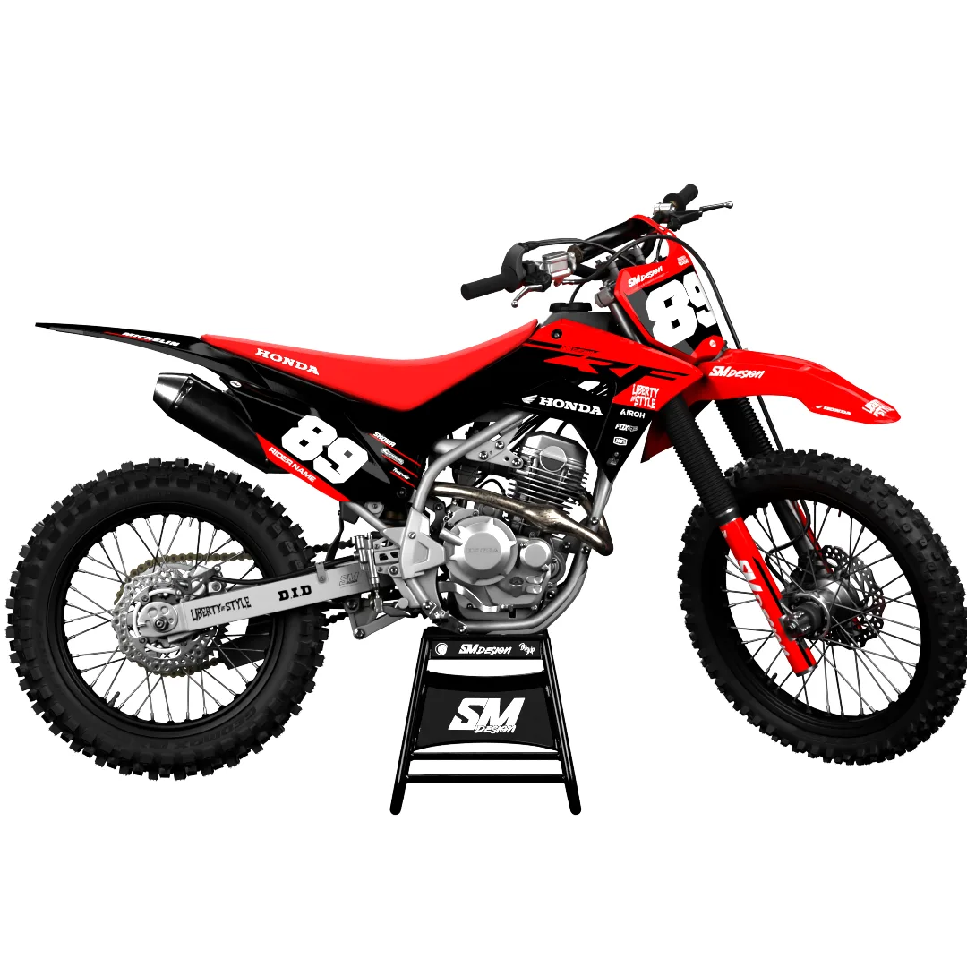 Kit Gráfico Honda 250F Stock #8