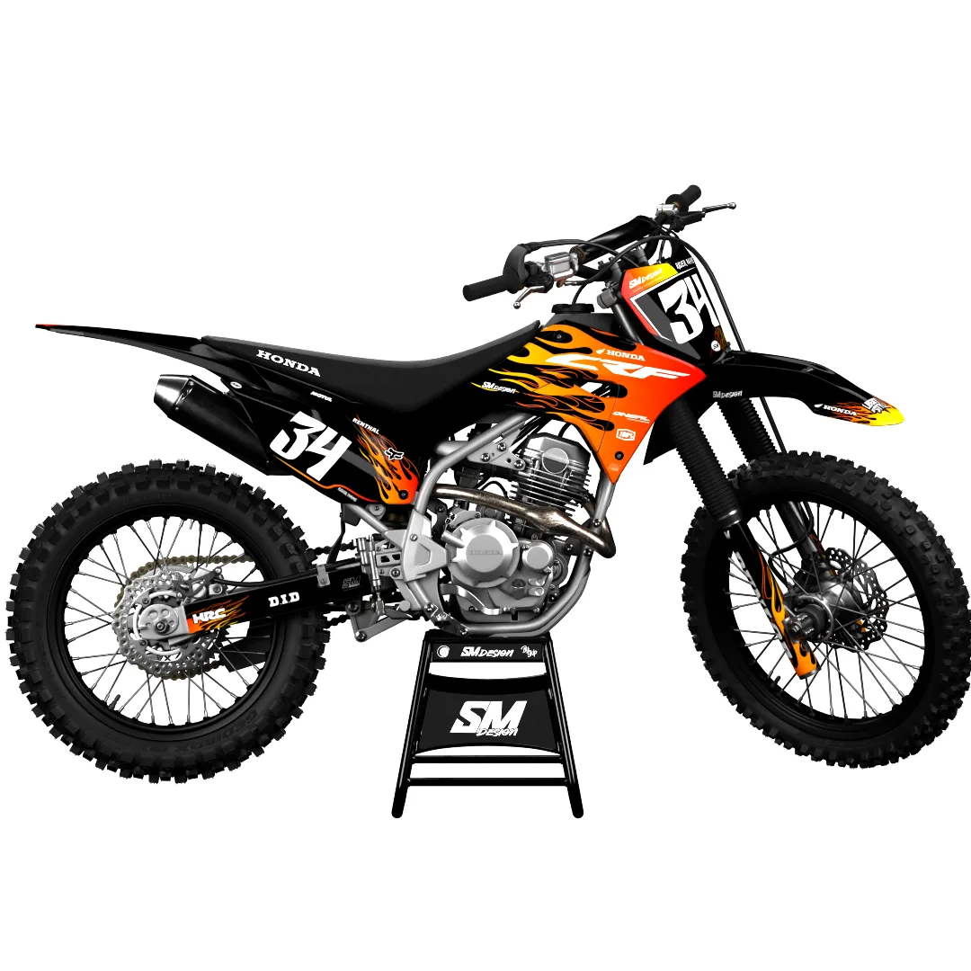Kit Gráfico Honda 250F Stock #23