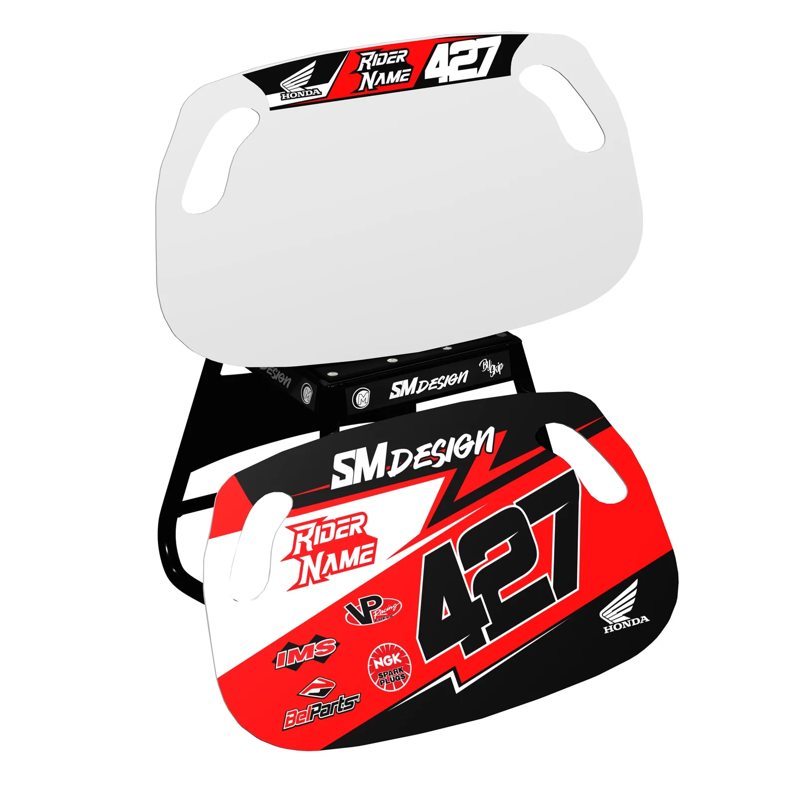 Pitboard Honda — Vermelho