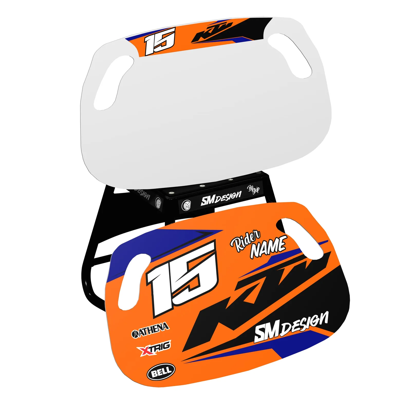 Pitboard KTM — Laranja
